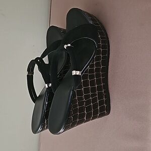 gIlakog women's espadrilles Wedge sandals platform heels